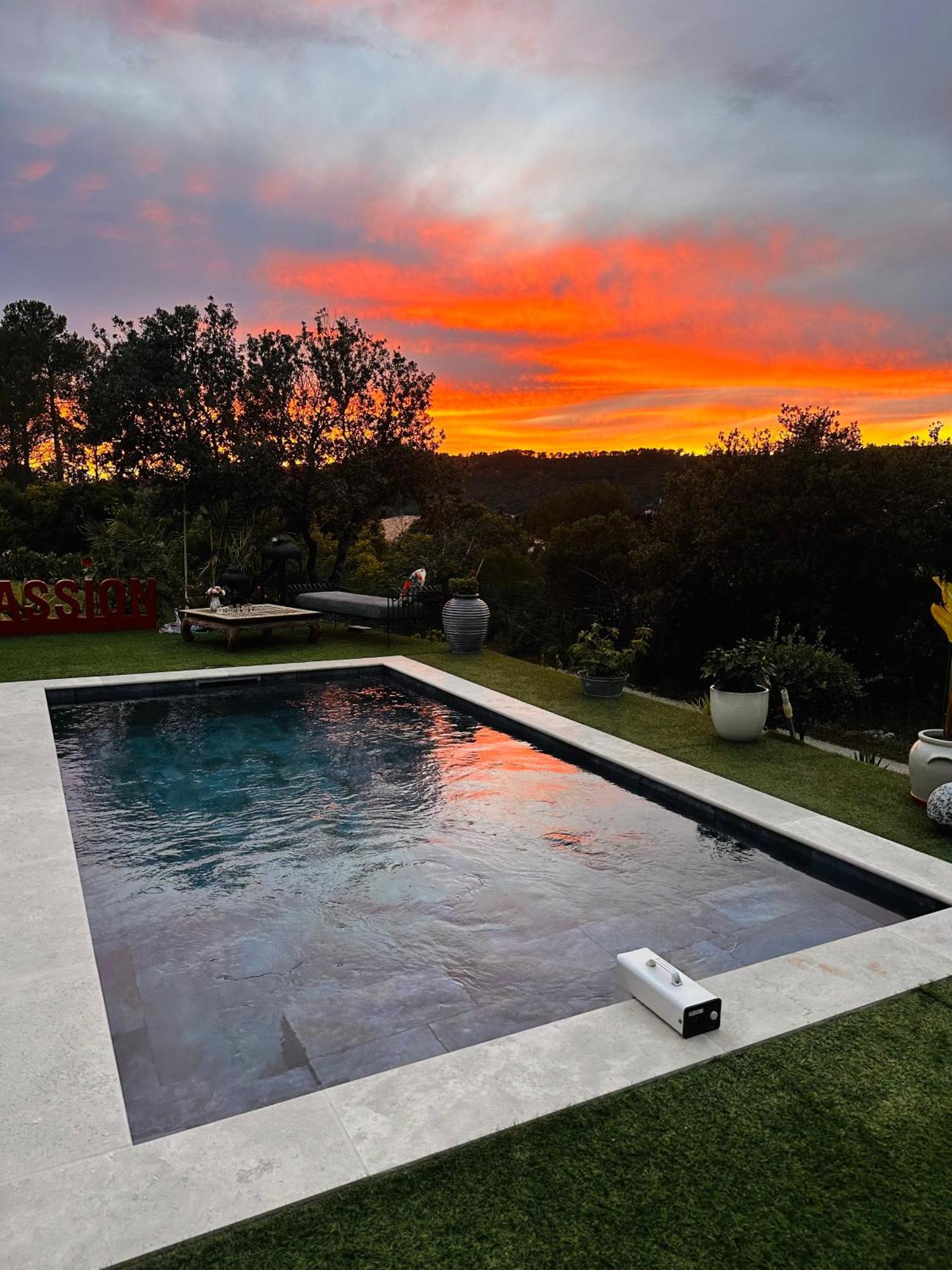 Villa Avec Piscine Privee Non Partagee Camps-la-Source Exteriör bild